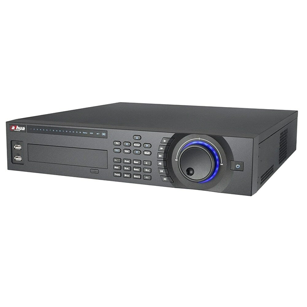 Image of SeqCam 24 Channel 2CIF 2U Standalone DVR, 3.5" x 18.1" x 17.3", Black