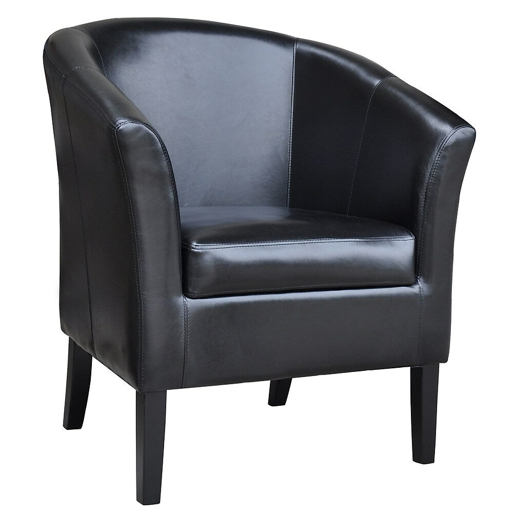 Image of Zipdecor Simon Club Chair, Black (ZD141101BLK)