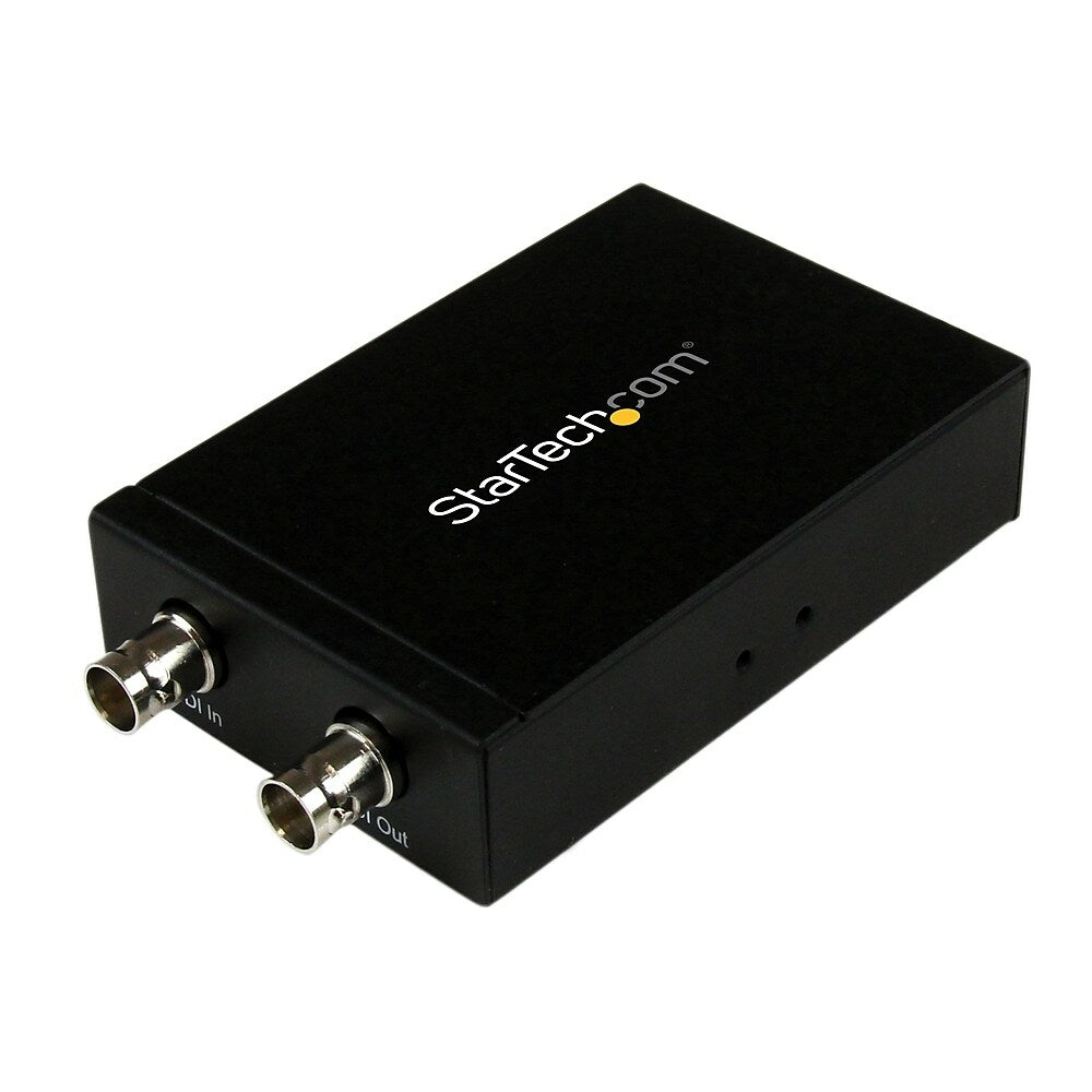 Image of StarTech Sdi to HDMI Converter, 3G Sdi to HDMI Adapter with Sdi Loop Through Output, Black