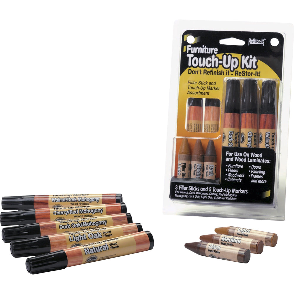 Image of ReStor-It Furniture Touch Up Kit - 8 Pack