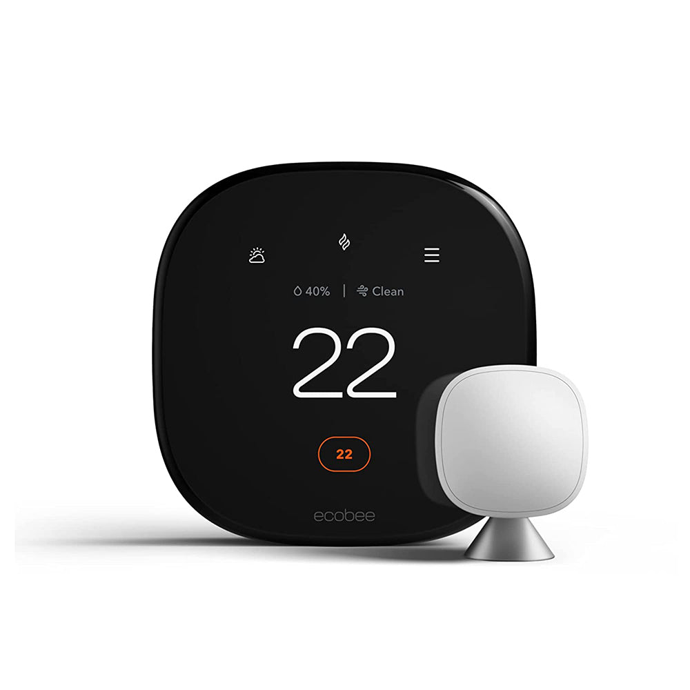 Image of Ecobee Smart Thermostat Premium with Voice Control and Smart Sensor