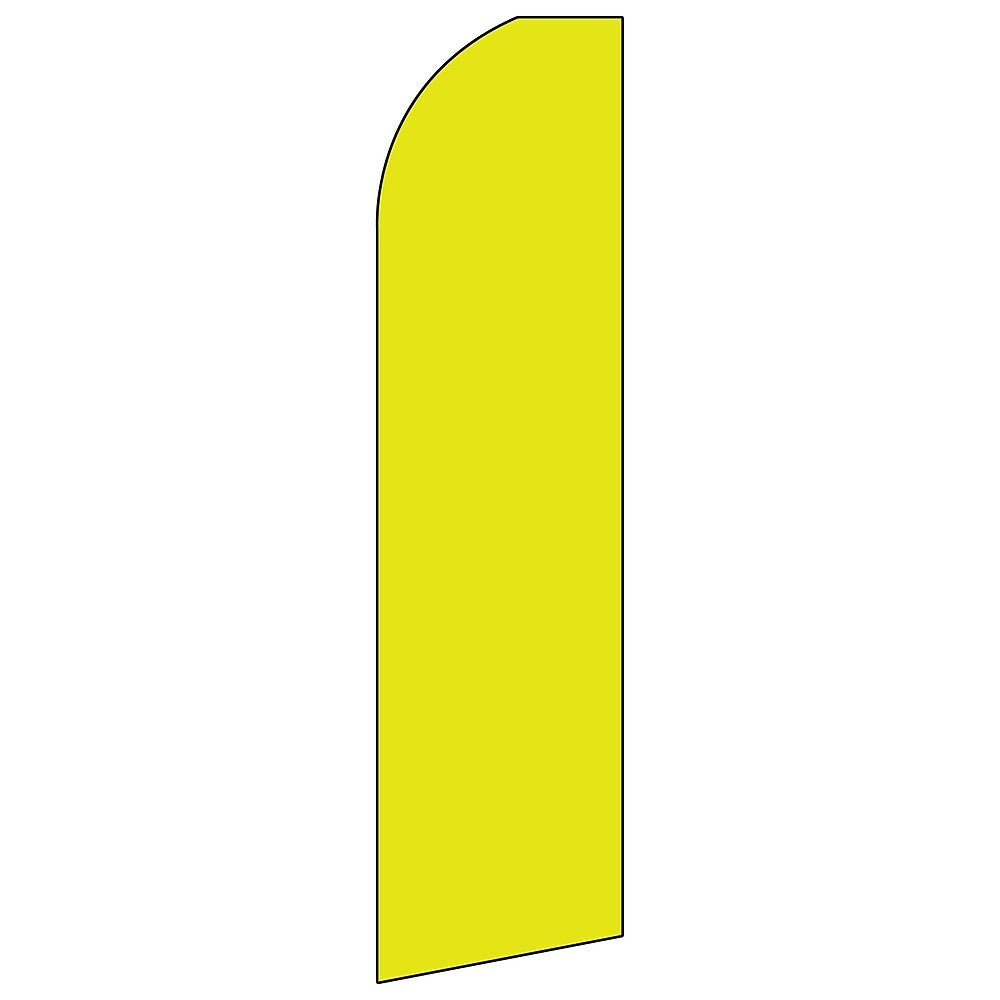 Image of Swooper Banner Kit With Pole & Ground Spike, Yellow