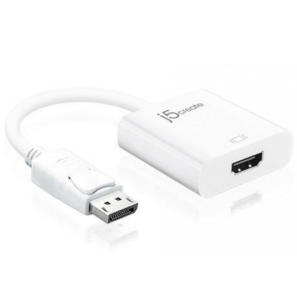 Image of J5Create DisplayPort to HDMI Adapter (JDA154), White