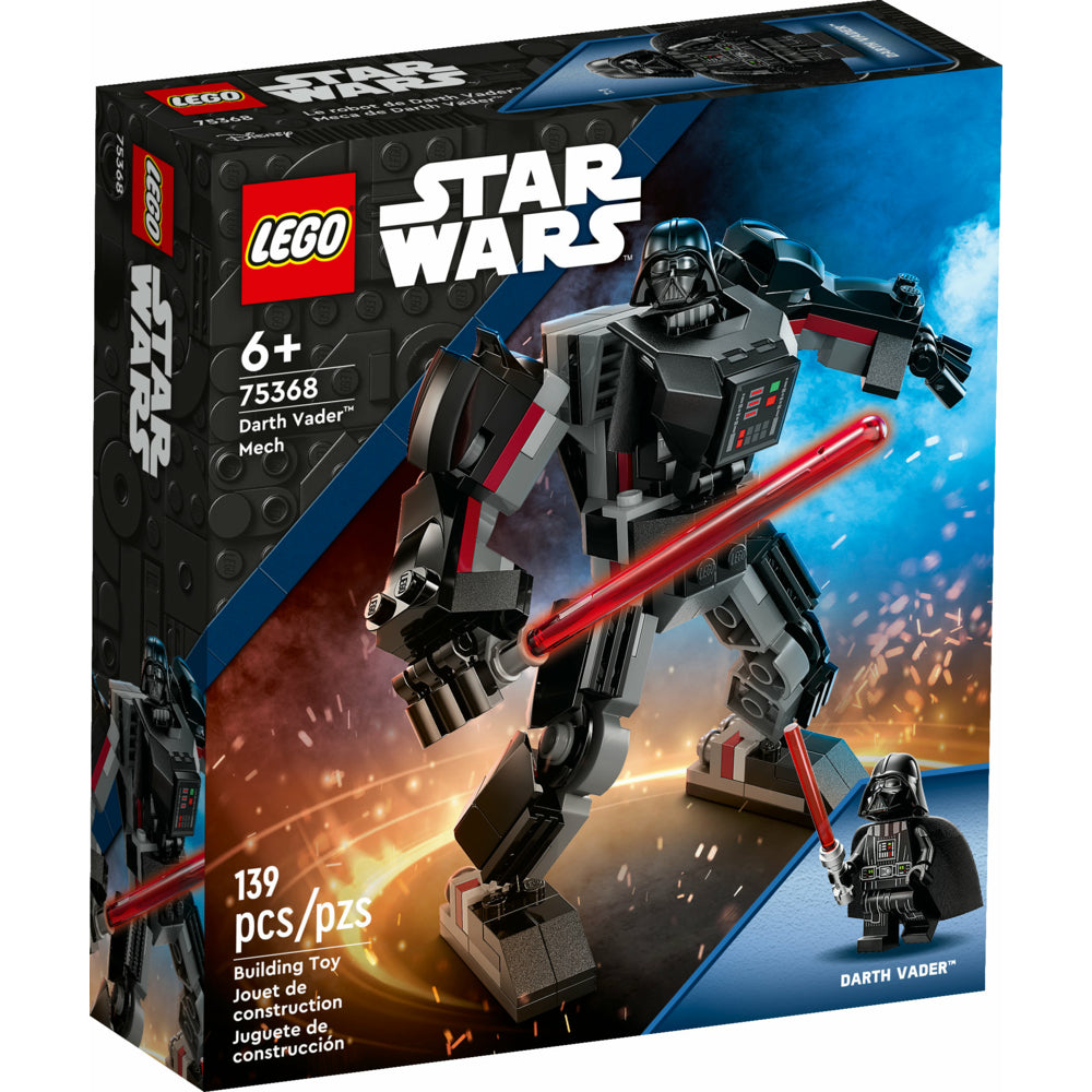 Image of LEGO Star Wars Darth Vader Mech Playset - 139 Pieces