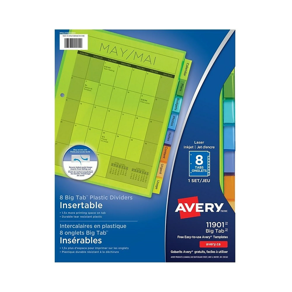 office-depot-insertable-8-tab-dividers-template