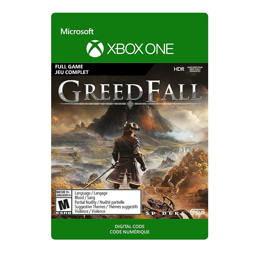 greedfall xbox one store