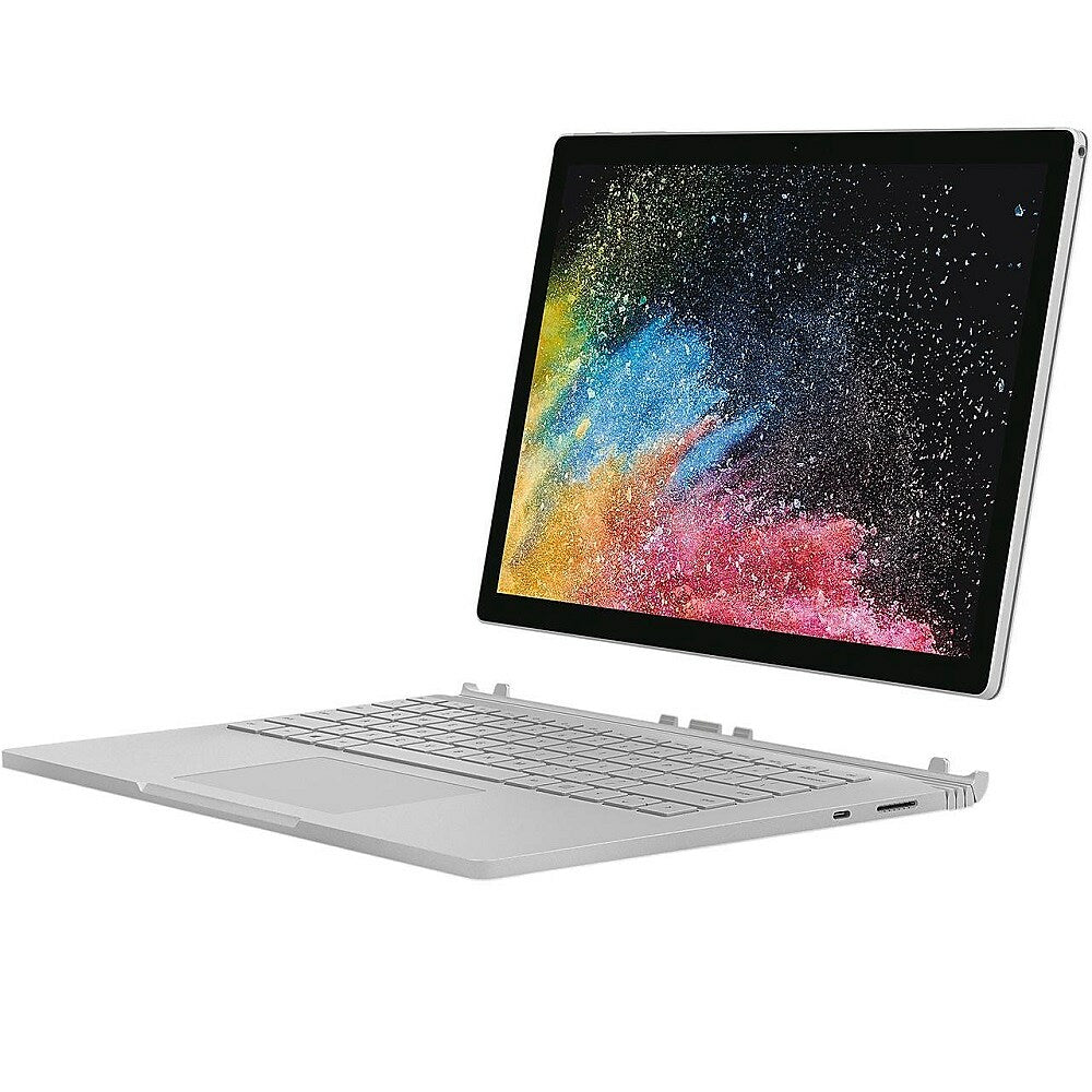 Image of Microsoft Surface Book 2 FVG-00002 15" Touch Screen Notebook, 1.9 GHz Intel Core i7 8650U, 512 GB SSD, 16GB LPDDR3 SDRAM, French