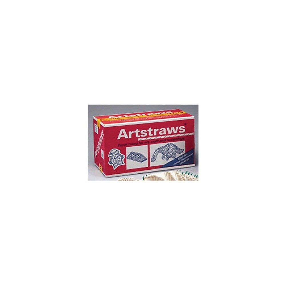 Image of Chenille Craft Artstraws Classpack - White, Box