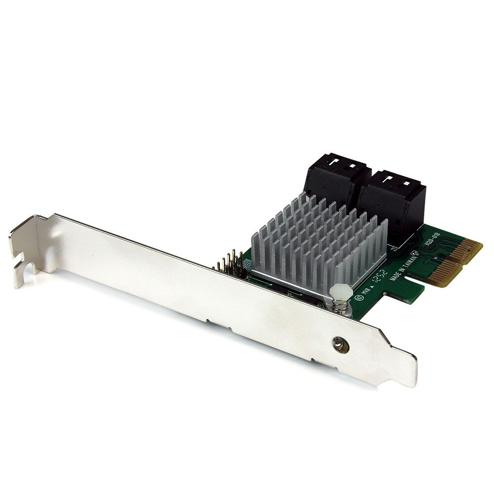 Image of StarTech PCI Express 2.0 SATA III 6Gbps RAID Controller Card with HyperDuo SSD Tiering, 4 Port