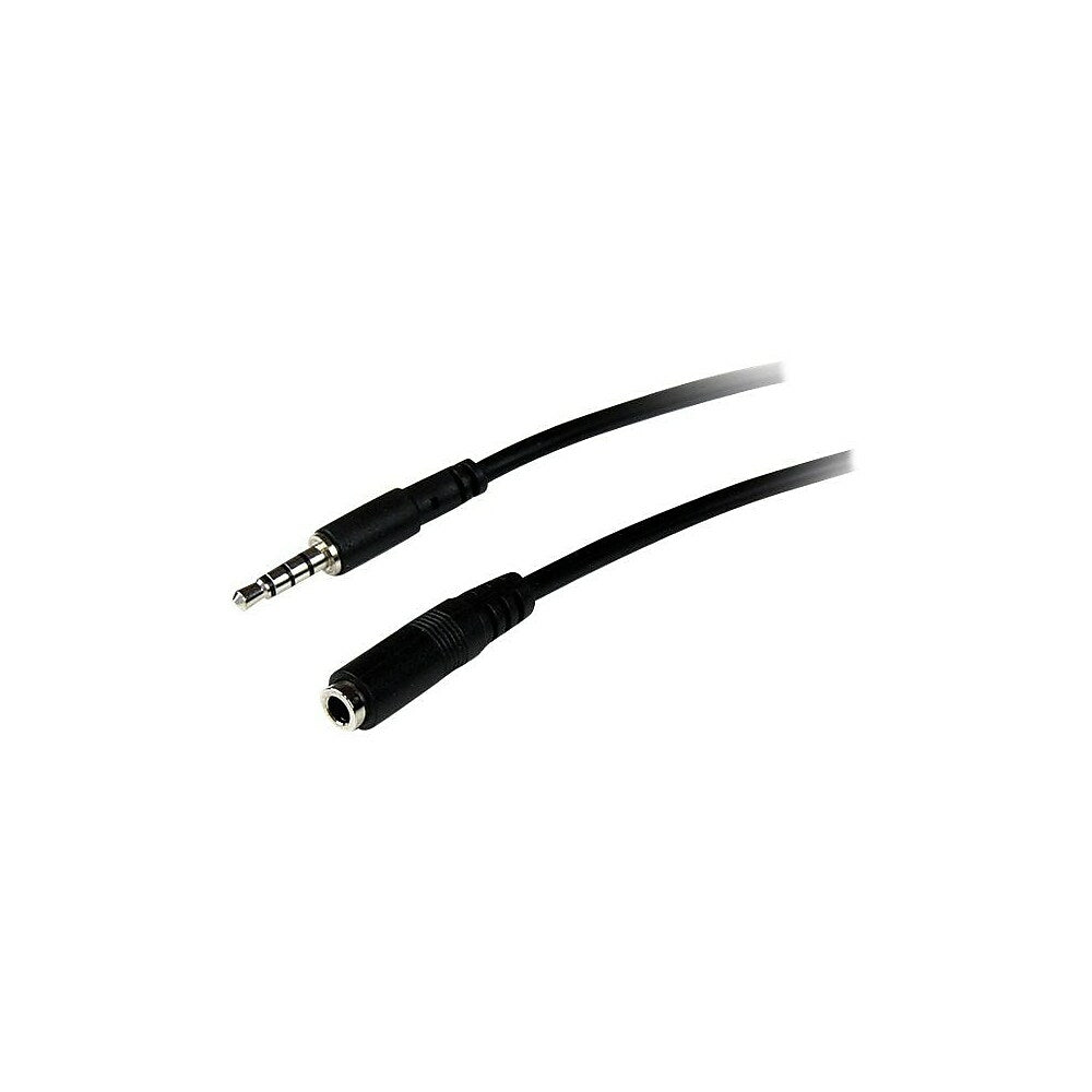 Image of StarTech Muhsmf2M Trrs Headset Extension Cable, Black