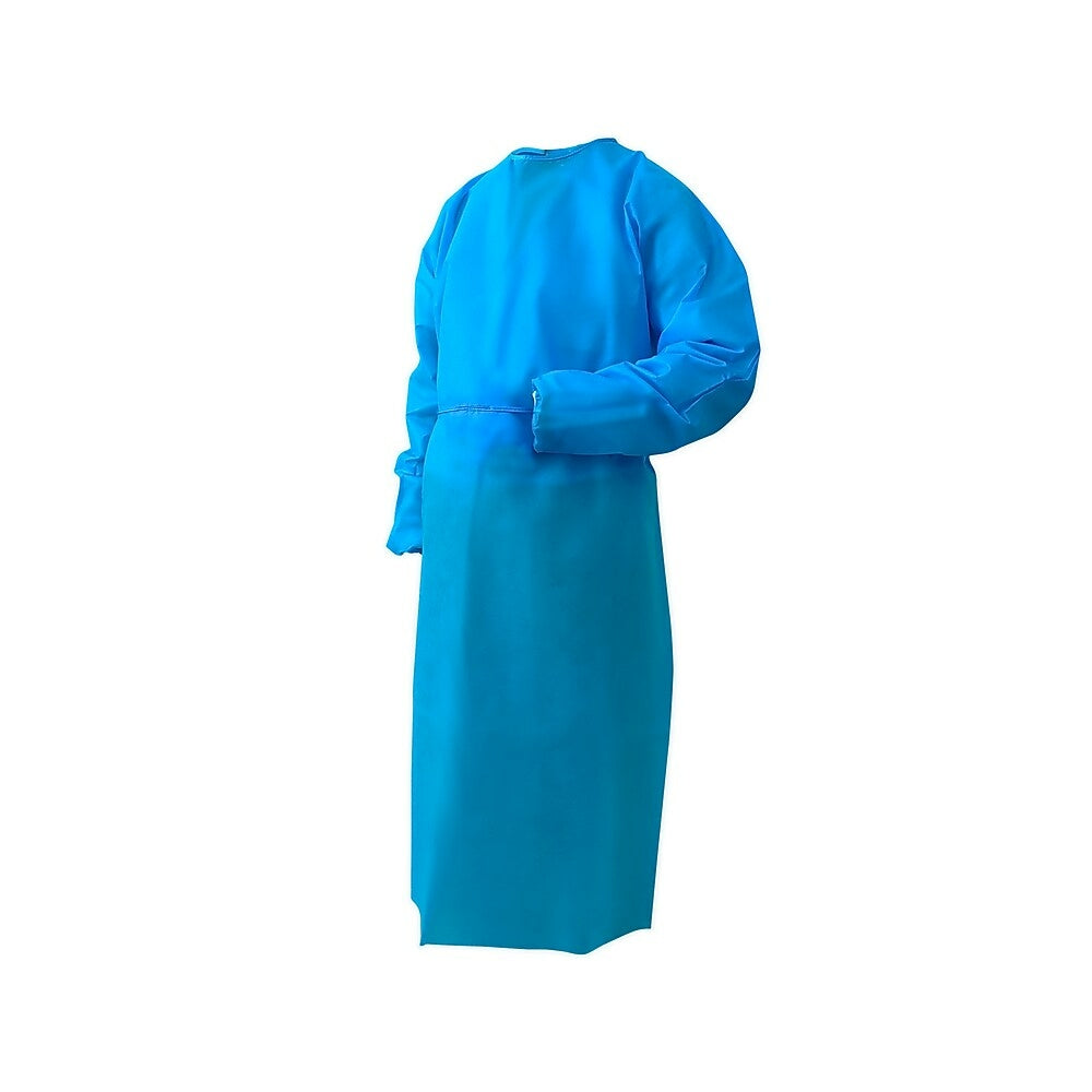 Image of Danameco L1 PP Non Woven 50 GSM Isolation Gown - Blue - 5 Pack