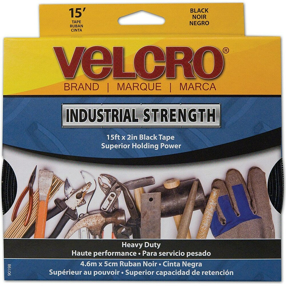 Image of VELCRO Brand Industrial-Strength Tape - White
