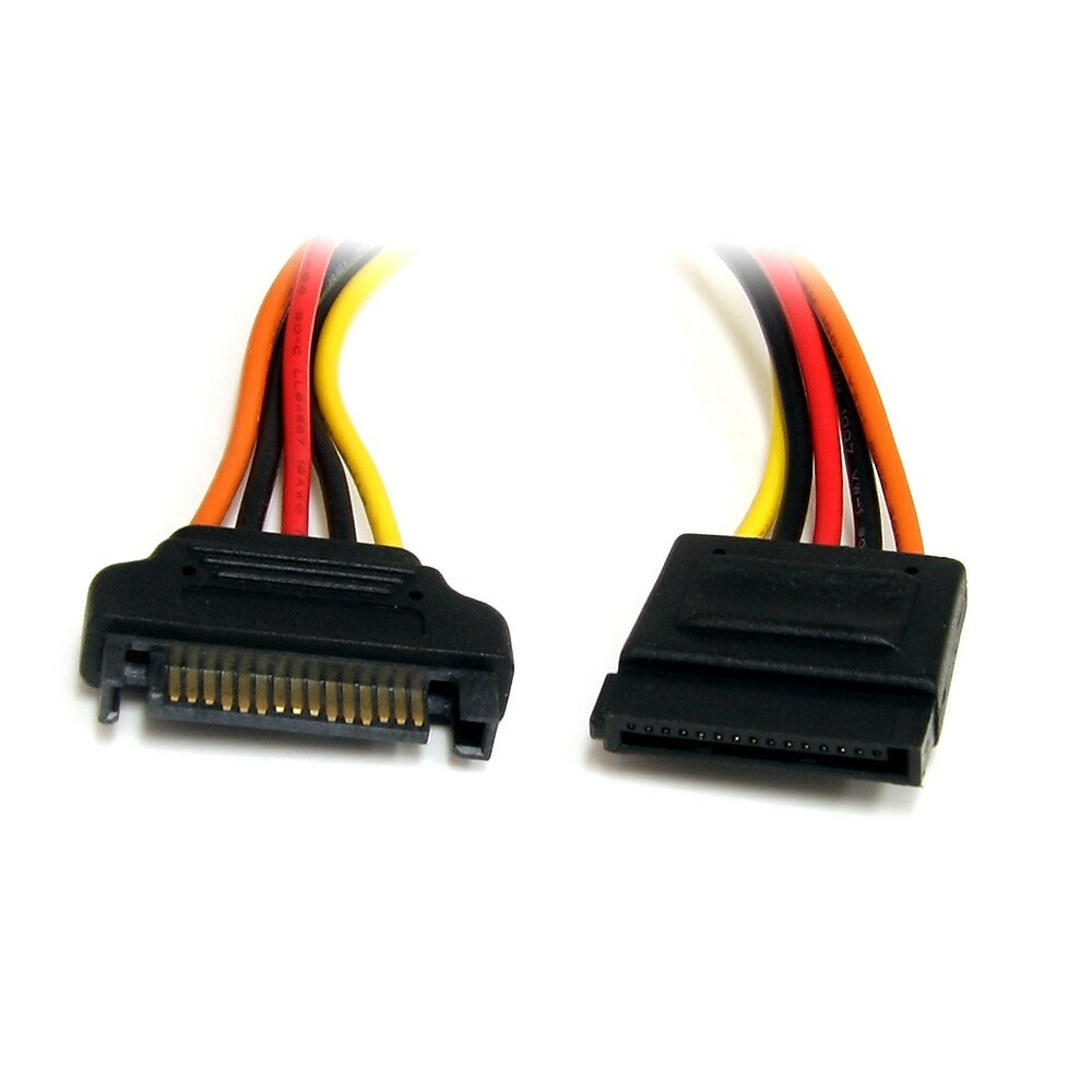 Image of StarTech 15 pin SATA Power Extension Cable, 12"