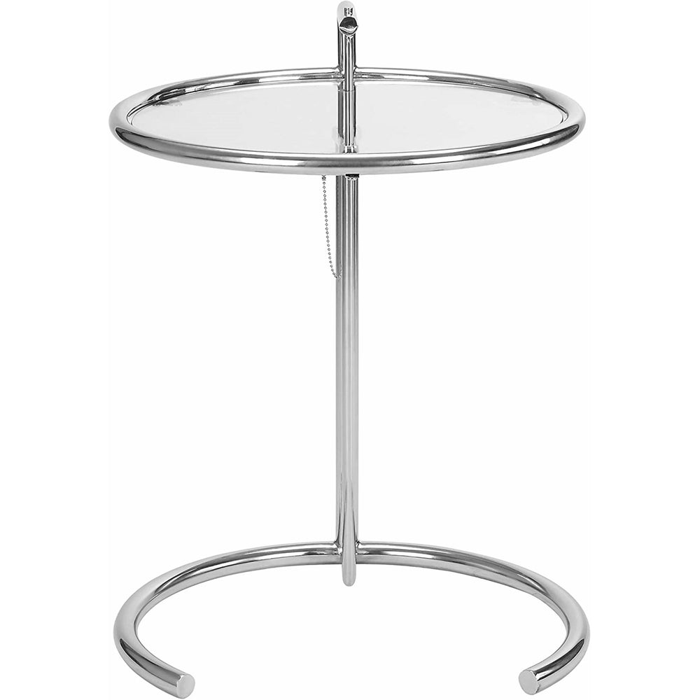 Image of Nicer Furniture Eileen Style Glass End Table