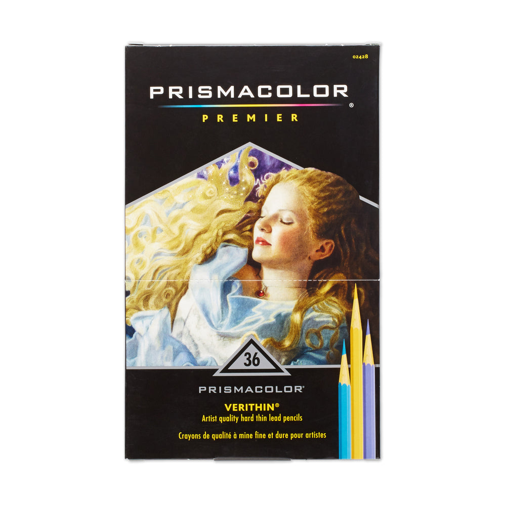 Image of Prismacolor Verithin Coloured Pencils - 36 Pack, 36-Colour Set