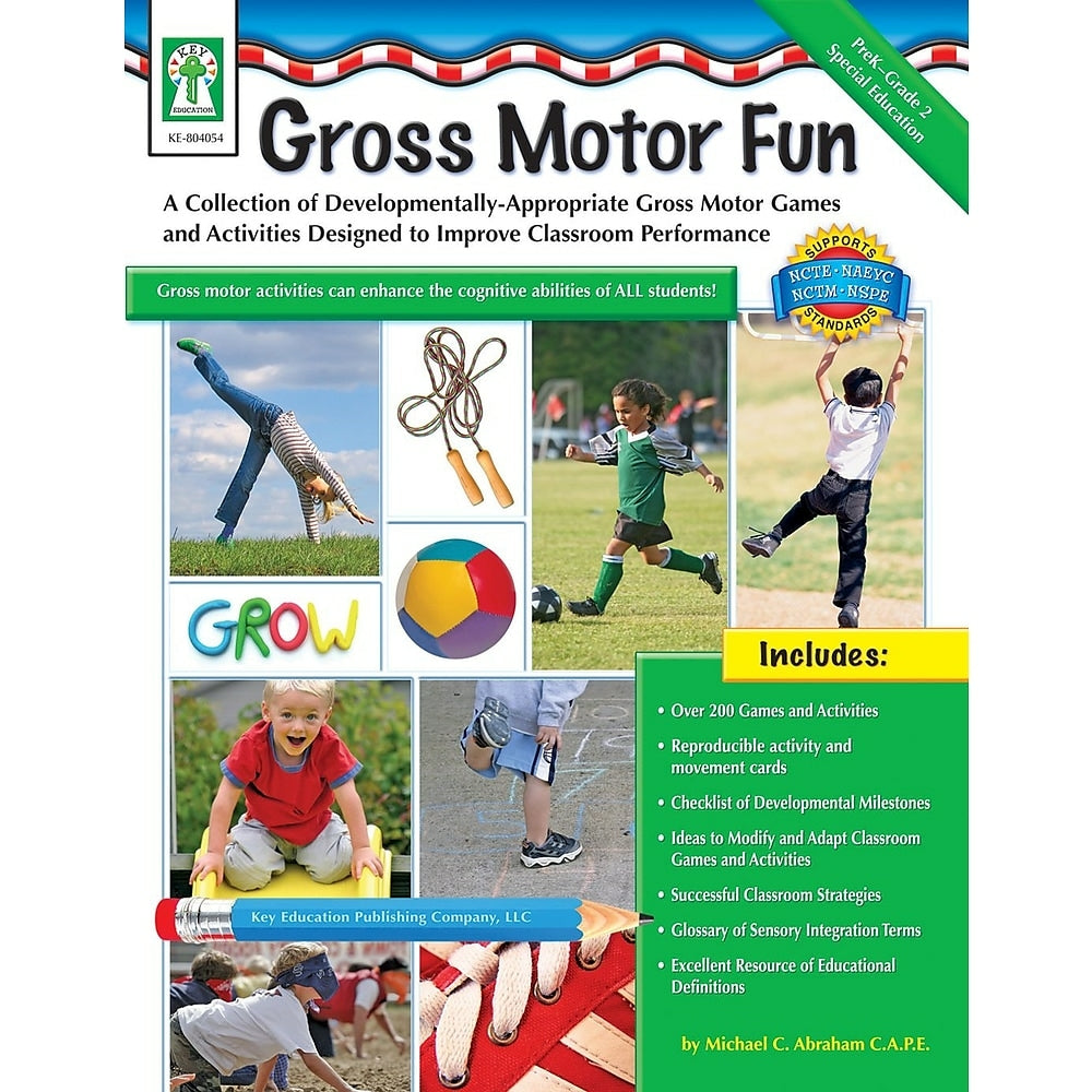 Image of eBook: Key Education 804054-EB Gross Motor Fun - Grade Pre-K - 2