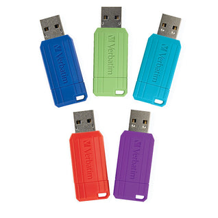 Inconnu - Lot de 5 Clé USB 32 Go ENUODA USB 2.0 Coloris mixte: Rouge Vert  Noir Bleu Violet - Clés USB - Rue du Commerce