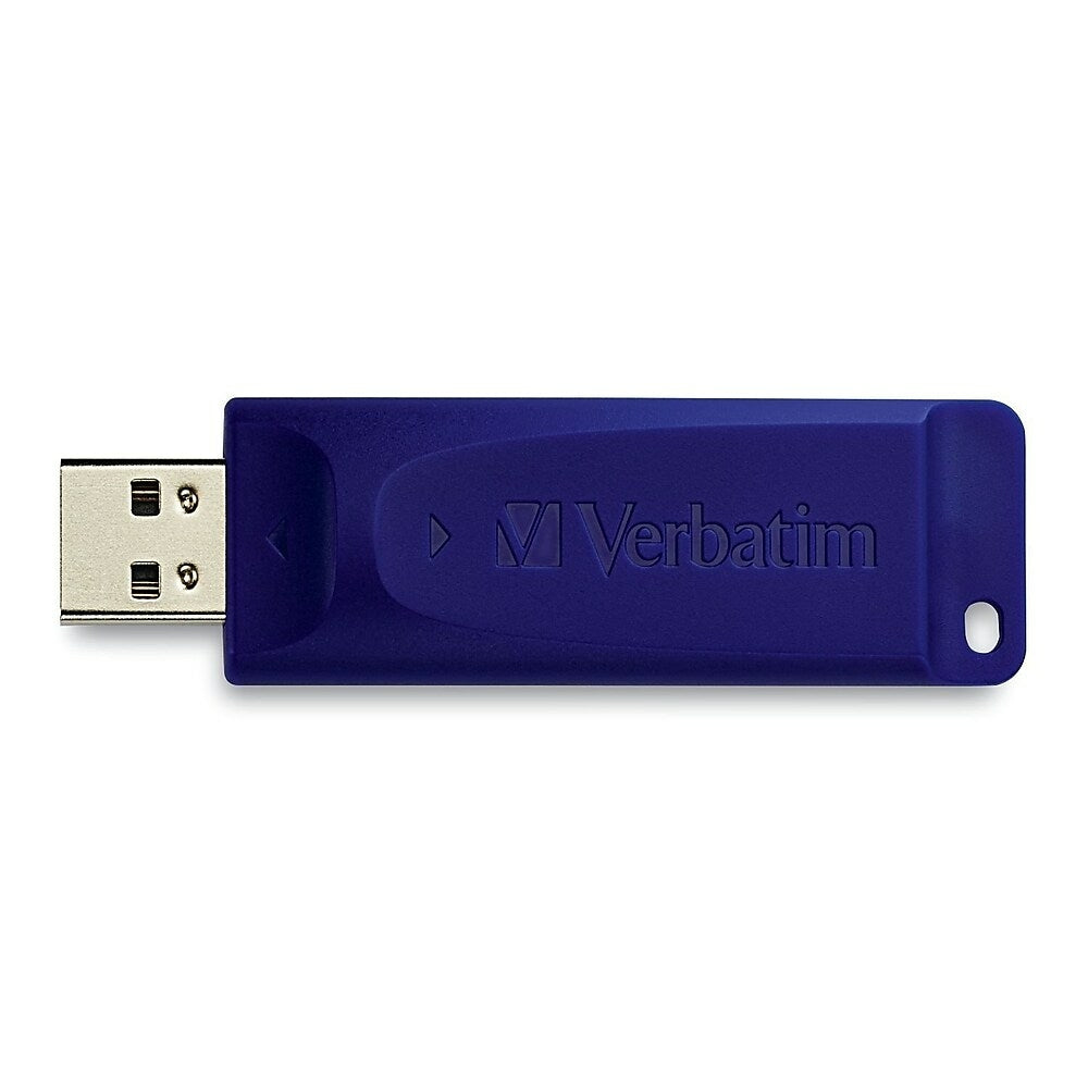 Image of Verbatim 4 GB USB Flash Drive - Blue