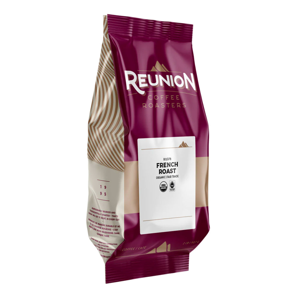 Image of Reunion Island Fair Trade Organic French Roast Whole Beans - 2 lb