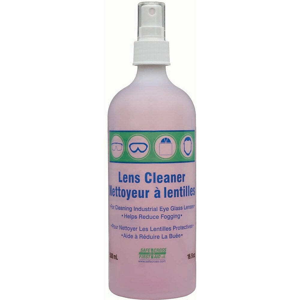 Image of Safecross Lens Cleaning Stations- Lens Cleaner, 500 Ml - 36 Pack