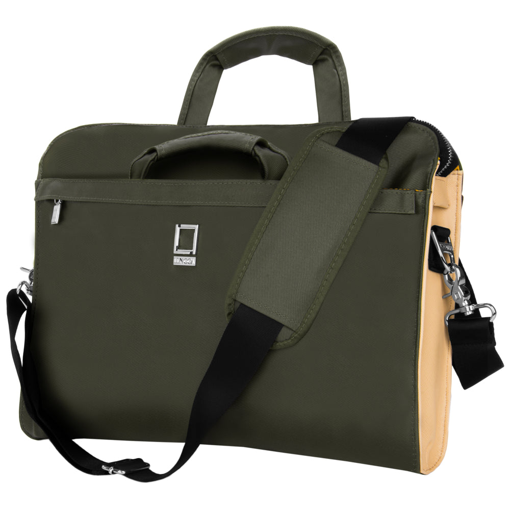 Image of Lencca 15.6" Laptop/ Notebook Messenger Bag - Green