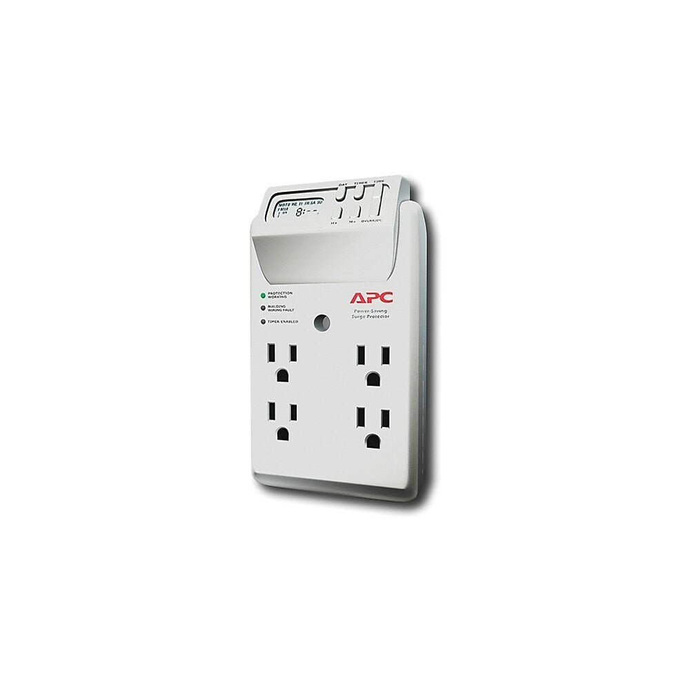 Image of APC 4-Outlet 1080 Joules Surge Suppressor, White