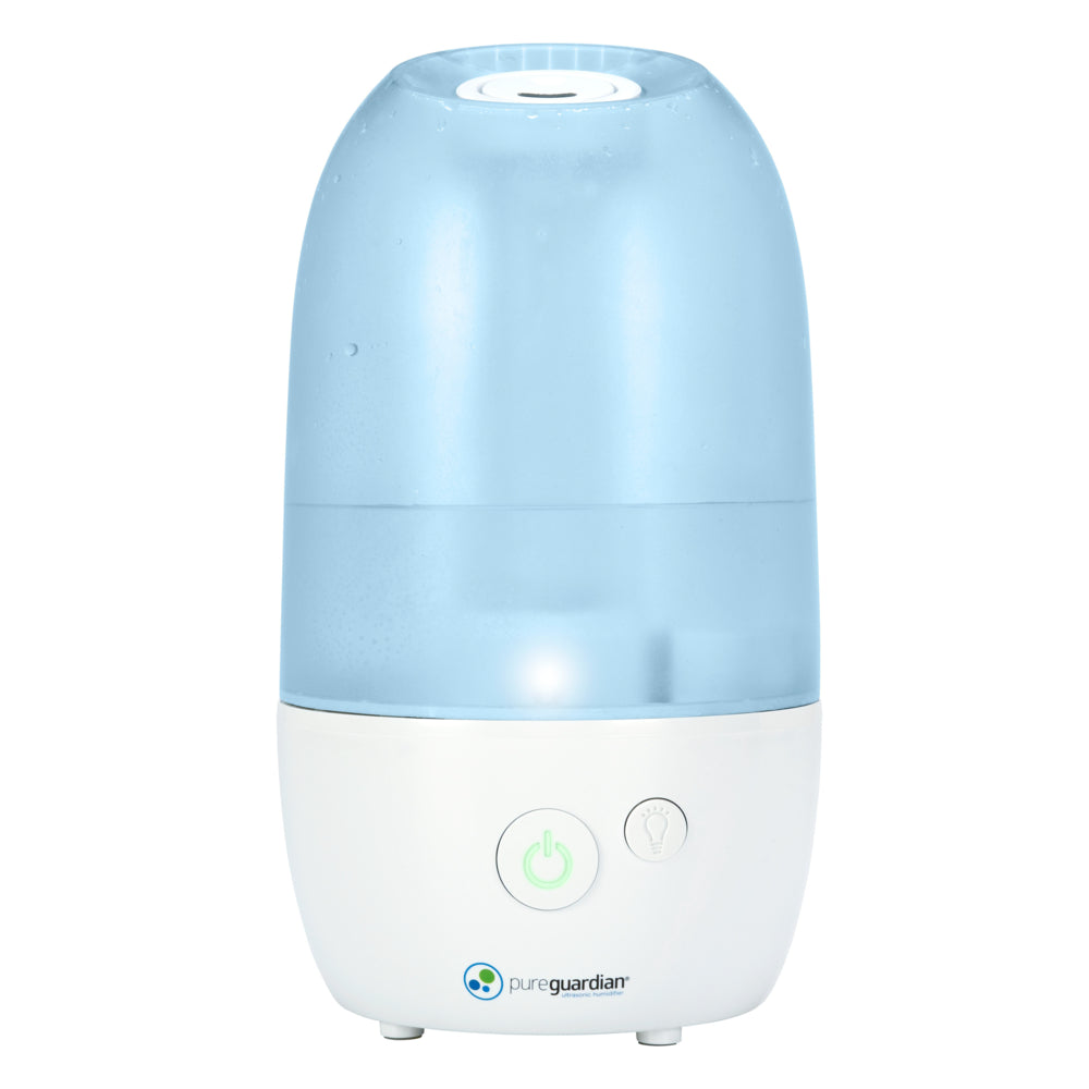 Pureguardian 70 Hour Ultrasonic Cool Mist Humidifier Blue White Staples Ca