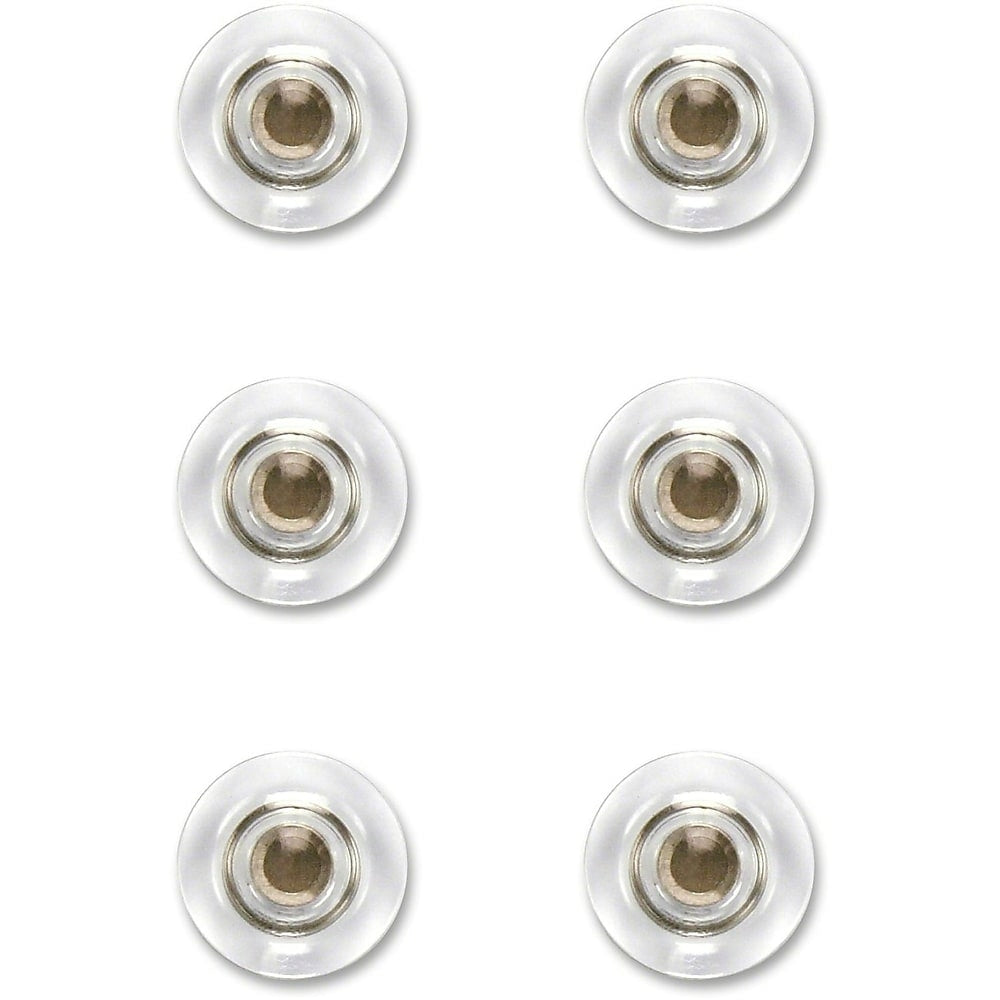 Image of Quartet Rare Earth High Power Glass Board Magnets - 6 Pack