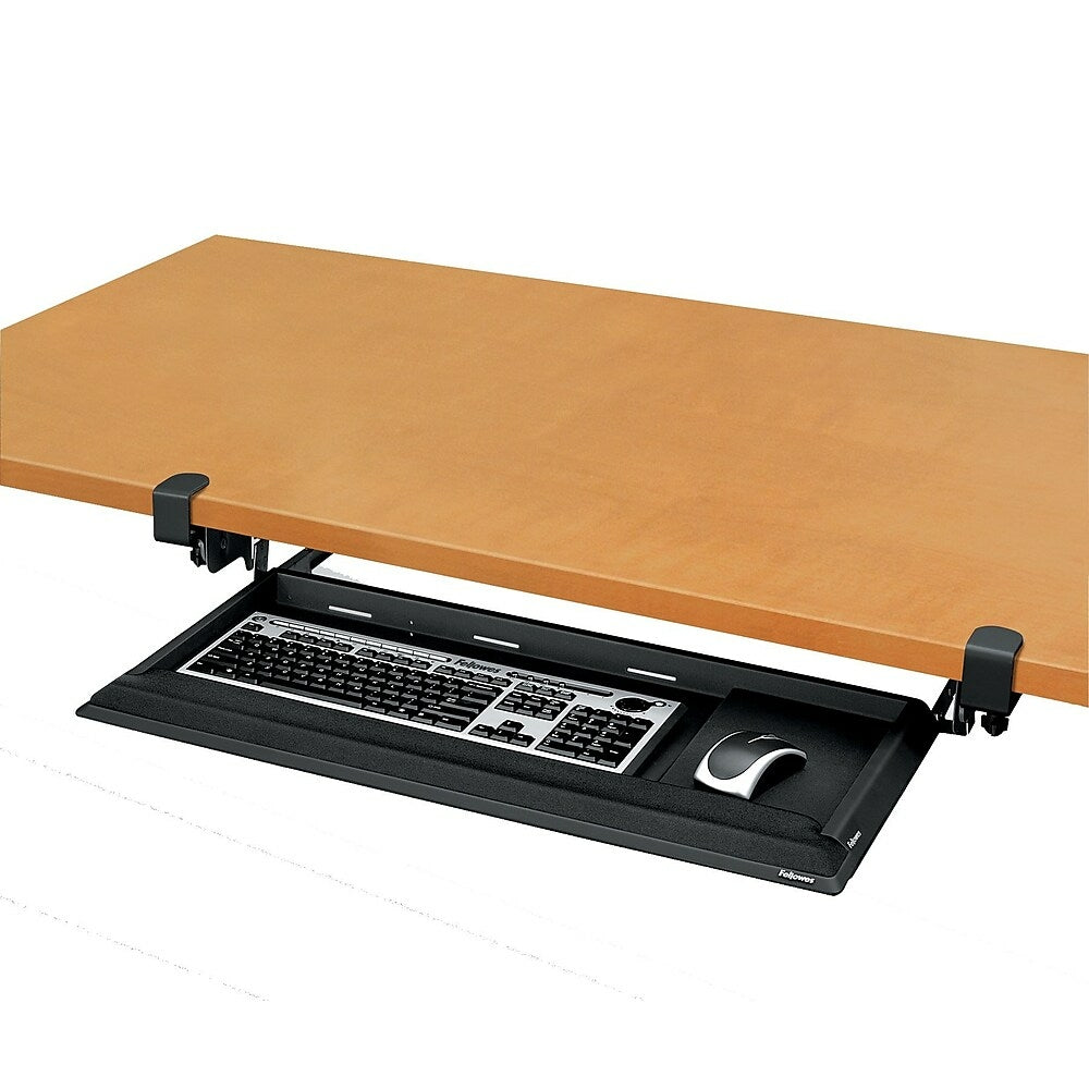 Plateau clavier coulissant Neo-Flex® , fixation sous bureau