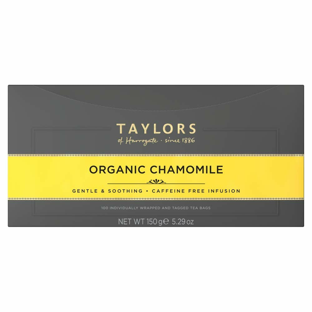 Image of Taylors of Harrogate Organic Chamomile Tea - 250g - 100 Pack