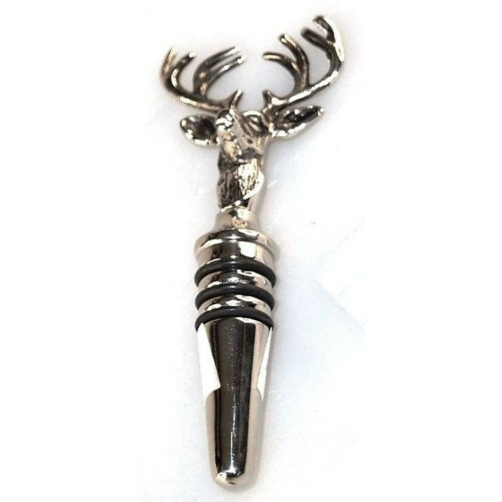 Image of Elegance Bottle Stopper with Reindeer (72168)