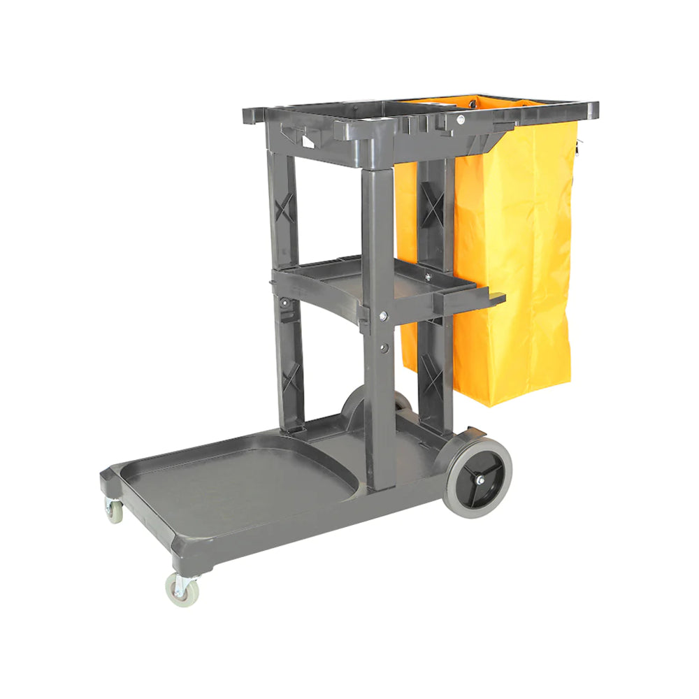 Image of Globe Commercial Products Standard Janitors Cart - Grey