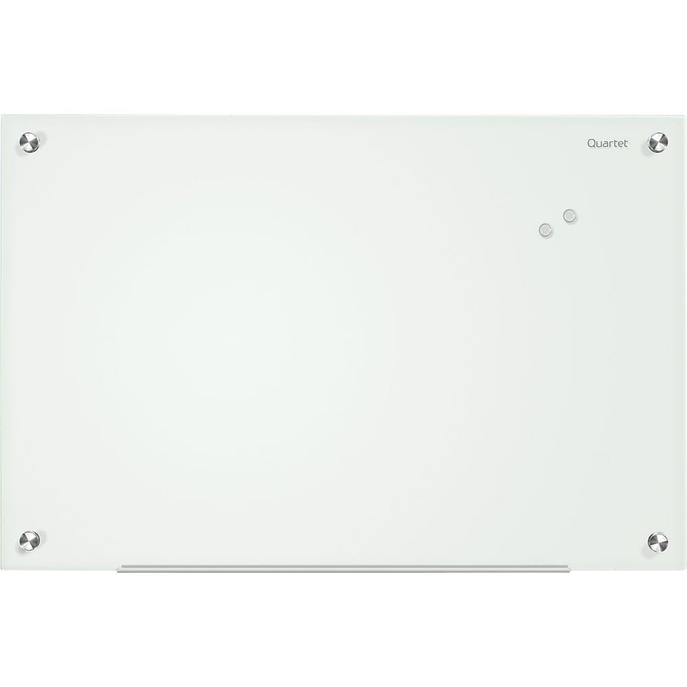 Image of Quartet Infinity Magnetic Glass Dry-Erase Board, White, 48" x 36" (20115)
