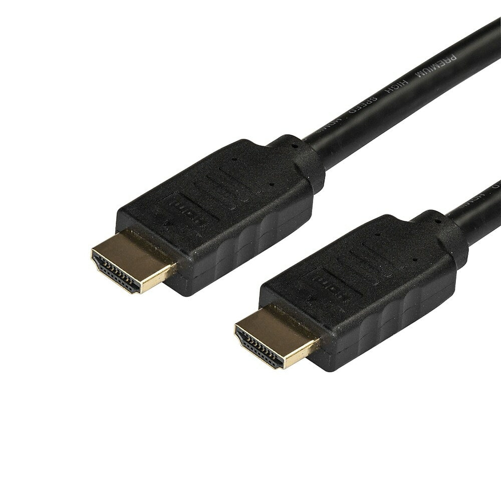 Image of StarTech Premium High Speed HDMI Cable with Ethernet, 4K, 60Hz, 23 ft (HDMM7MP), Black