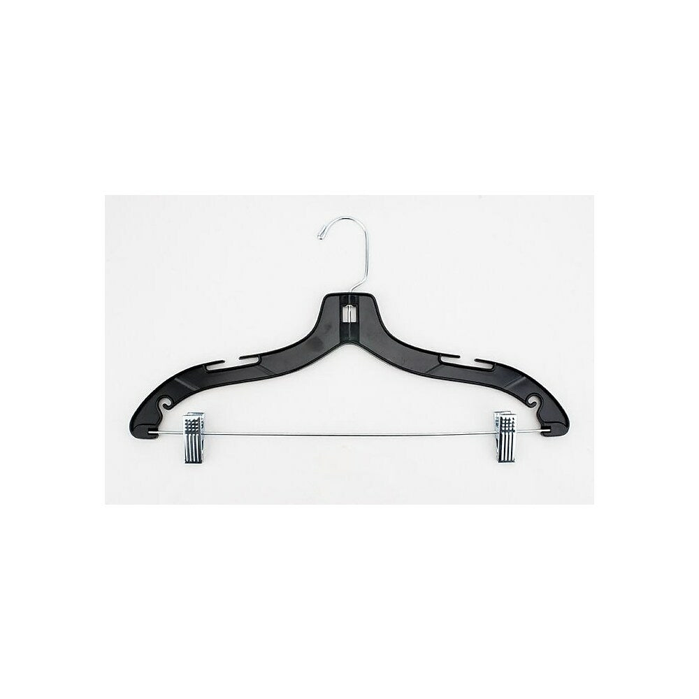 Image of Wamaco 17" Suit Hanger, Black, 100 Pack