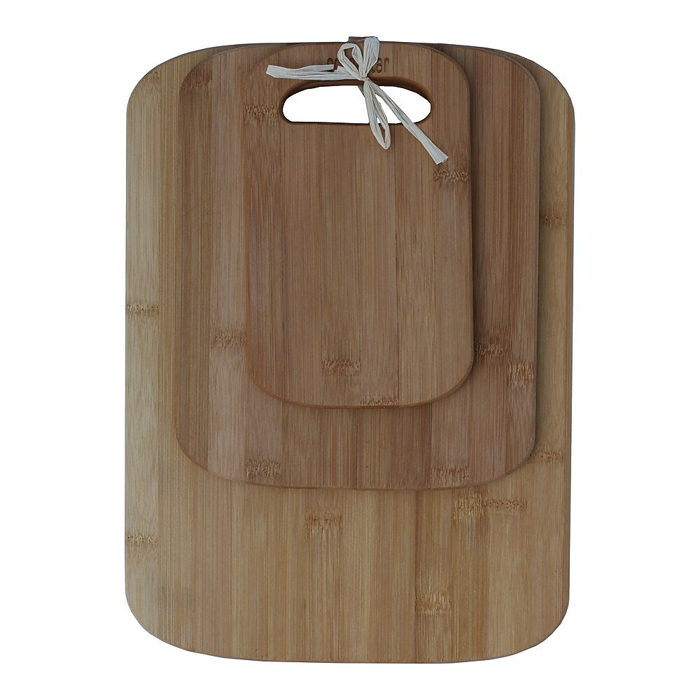 Image of Oceanstar CB1316 3-Piece Bamboo Cutting Board Set