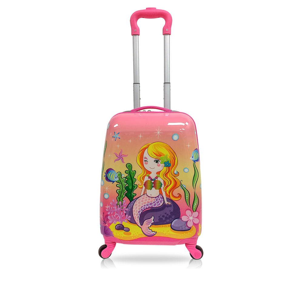 Image of TUCCI Italy GOLDY MERMAID 18" Kids Luggage - Goldy Mermaid