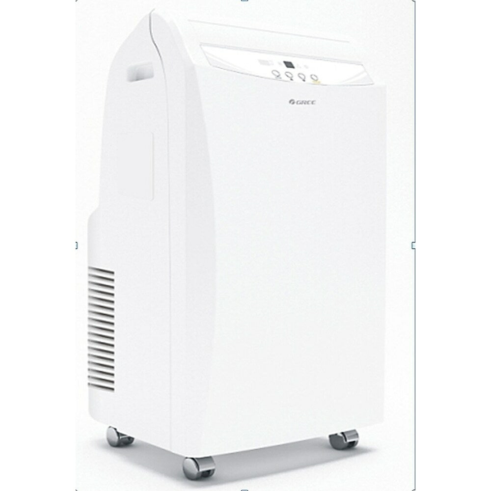 Image of Gree 12000 BTU Portable Air Conditioner with Heater, 17.7" x 32.7" x 17", White