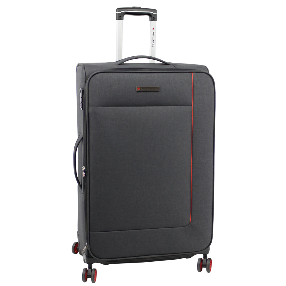 Image of Air Canada Omni 28" Softside Spinner Luggage - Charcoal