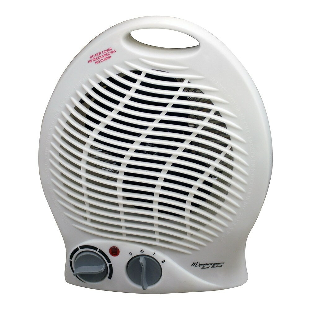 Image of Modern Homes 2 Setting Fan Heater, White