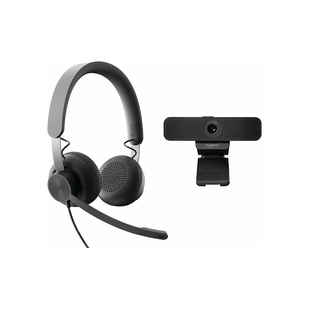 Image of Logitech 991-000340 Wired Personal Video Collaboration Kit, Microsoft Teams Zone