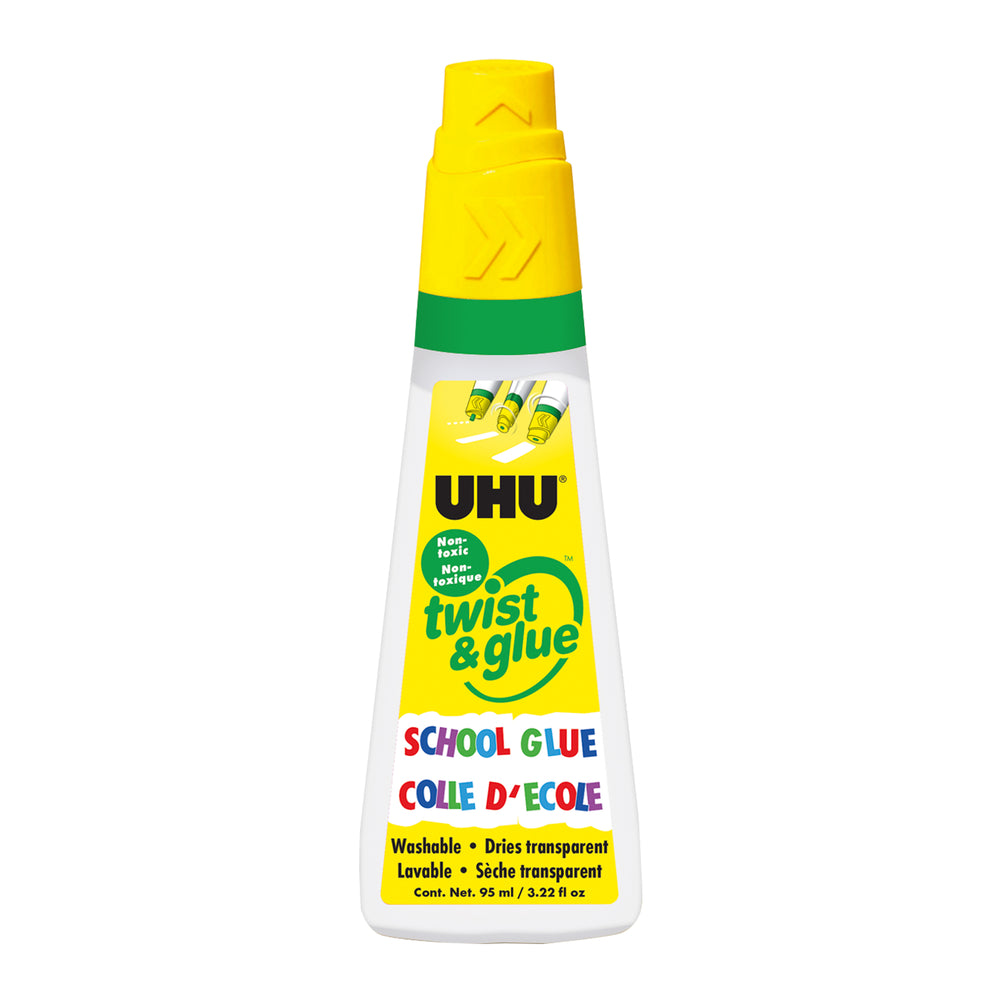Image of UHU Twist & Glue White School Glue, 95ml