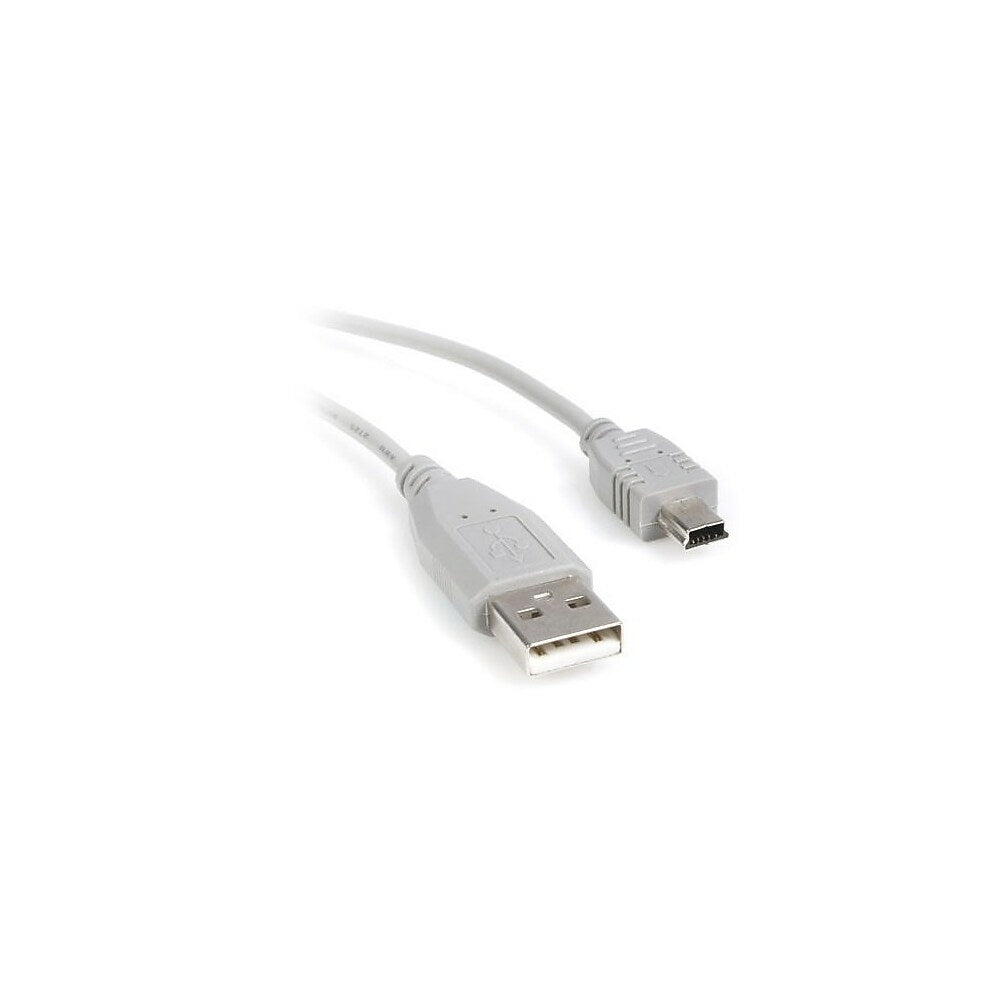 Image of StarTech USB2HABM1 1' USB A/Mini B Male to Male Cable
