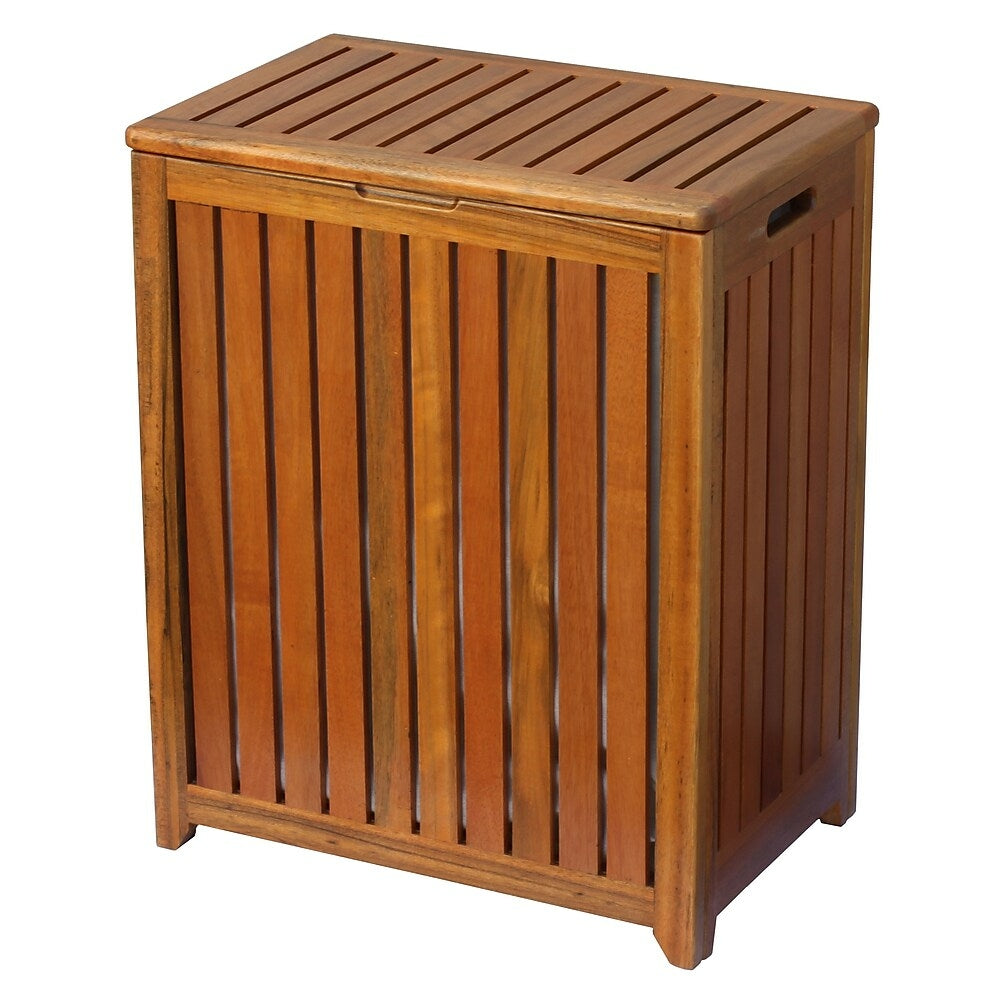 Image of Oceanstar TRH1330 Solid Wood Spa Hamper