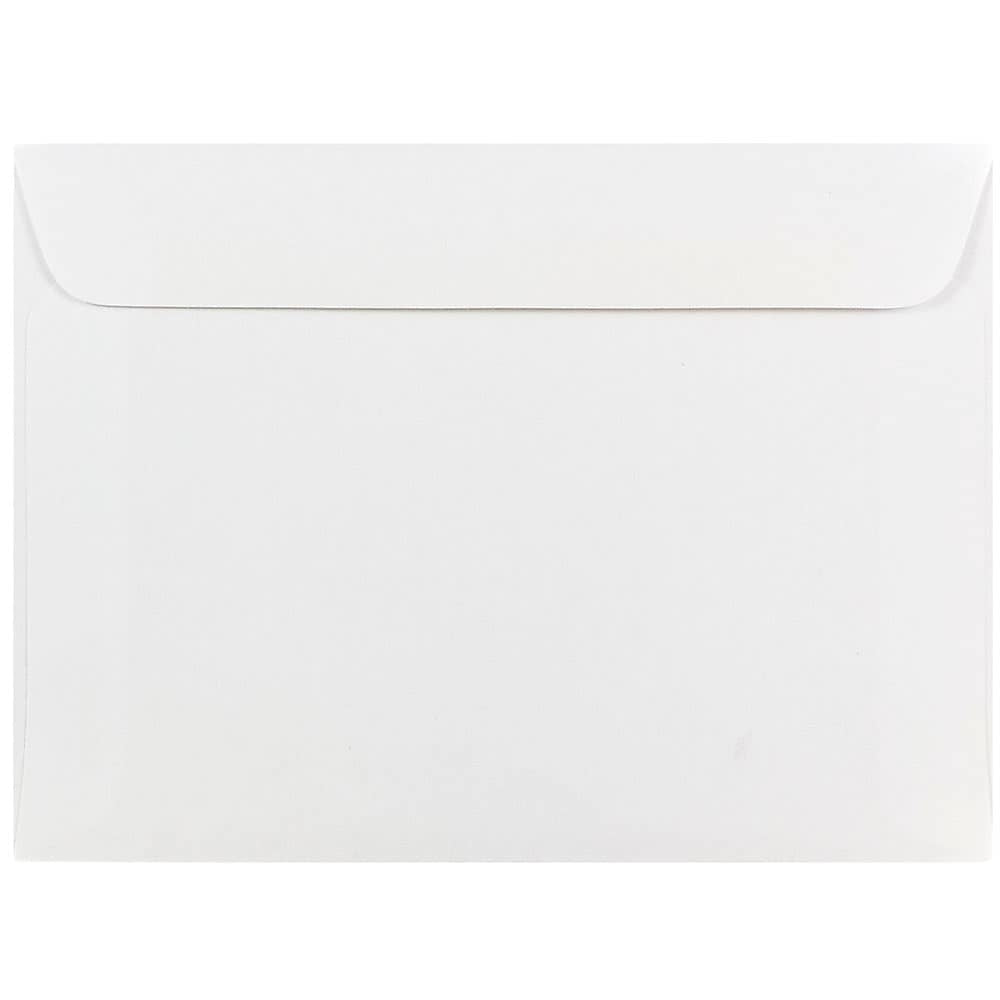 Image of JAM Paper 5.5 x 7.5 Booklet Envelopes, White, 1000 Pack (4235B)
