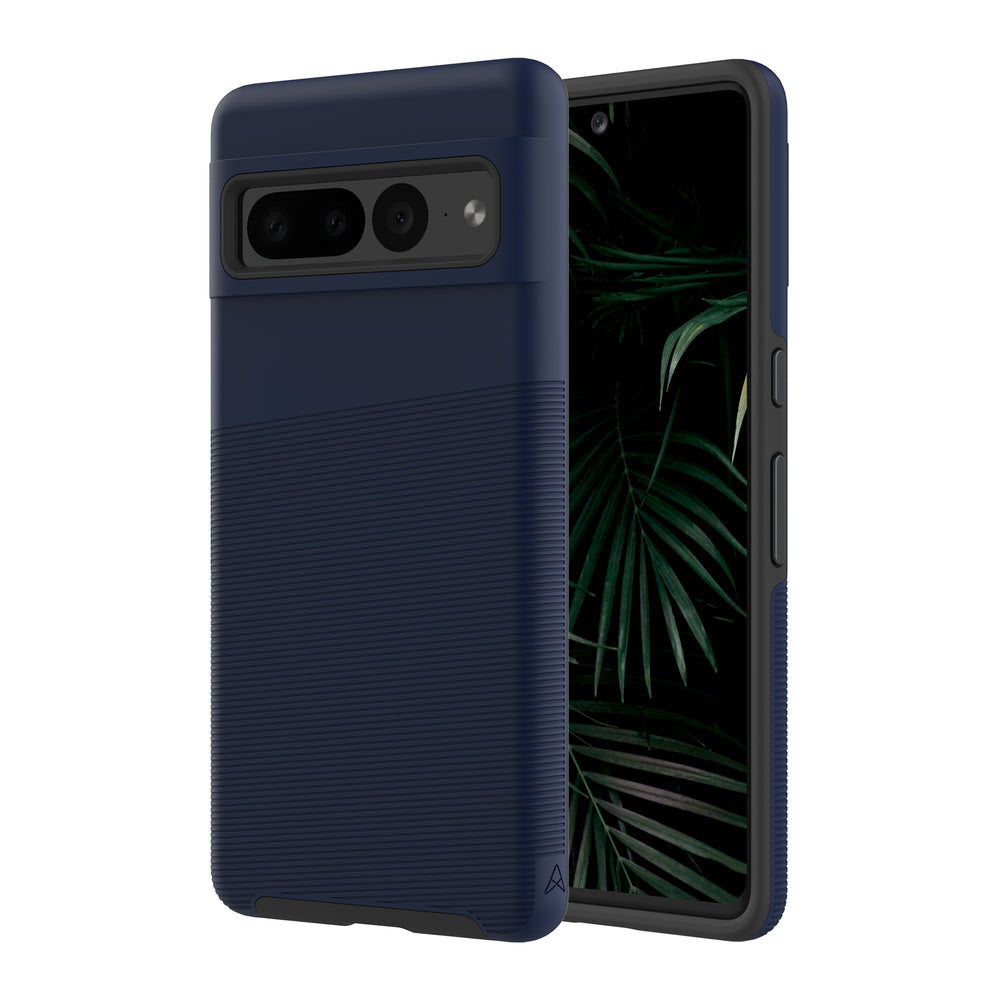 Image of Axessorize PROTech Plus Dual-Layered Anti-Shock Sleek Case for Google Pixel 7 Pro - Astral Blue