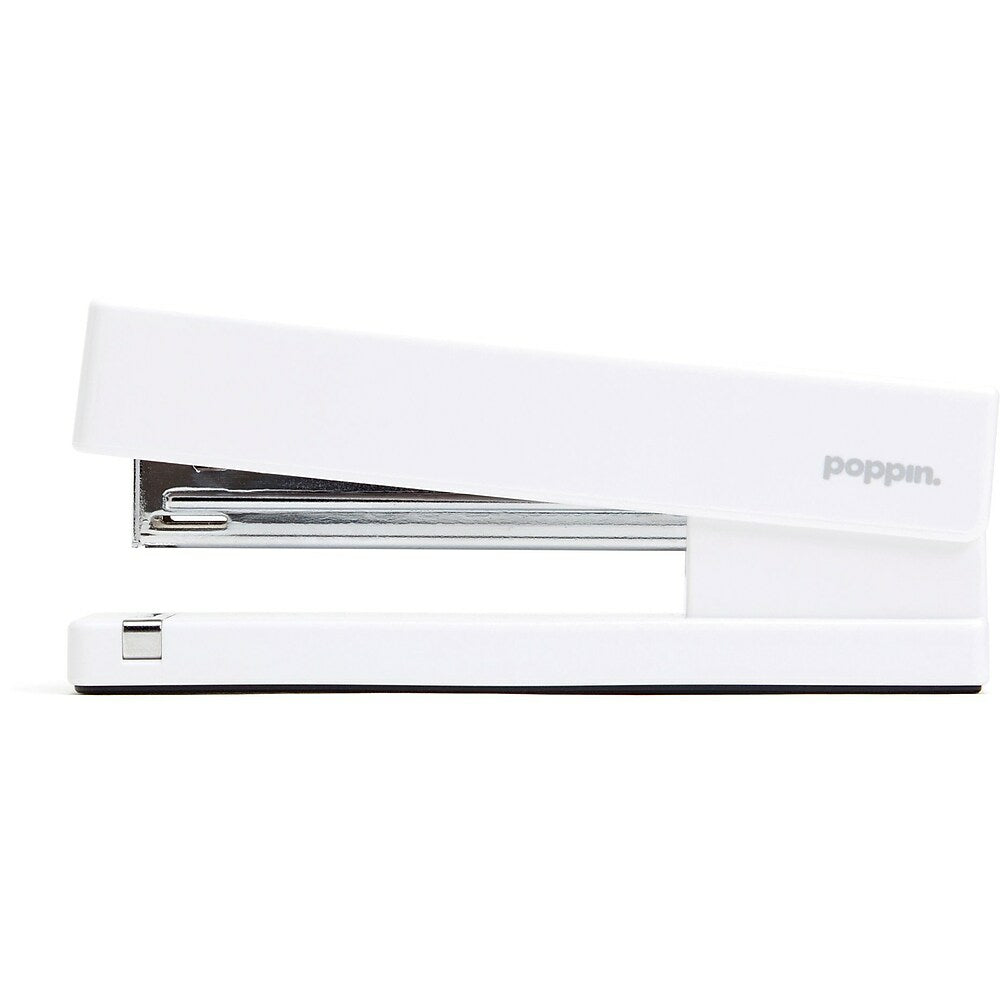 Image of Poppin Full Strip Stapler - 20 Sheet Capacity - White