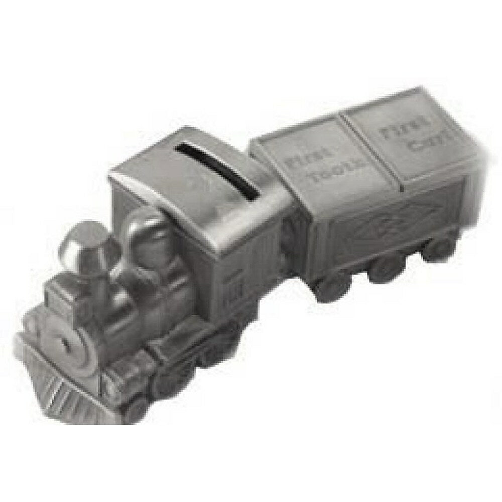 Image of Elegance Pewter Plated Train Bank, Tooth and Curl Boxes Set