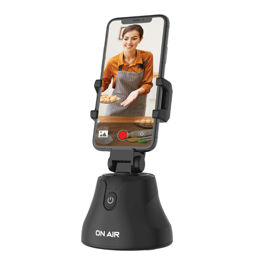 Image of On Air Intelli Track 360 Camera Motion Tracking Phone Holder, Black