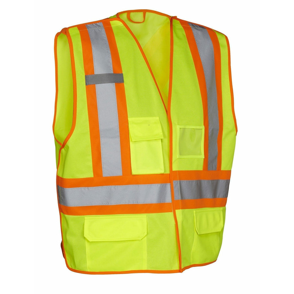 Image of Forcefield Deluxe 5-Point Tear-Away Vest - Lime - Small / Medium
